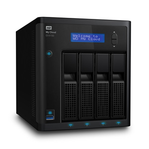 WD 24TB My Cloud EX4100 Expert Series Network Attached Storage - NAS WDBWZE0240KBK-SESN _118MC